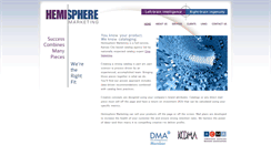 Desktop Screenshot of hemispheremarketing.com